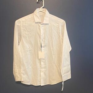 Calvin Klein Men's White Dress Shirt
